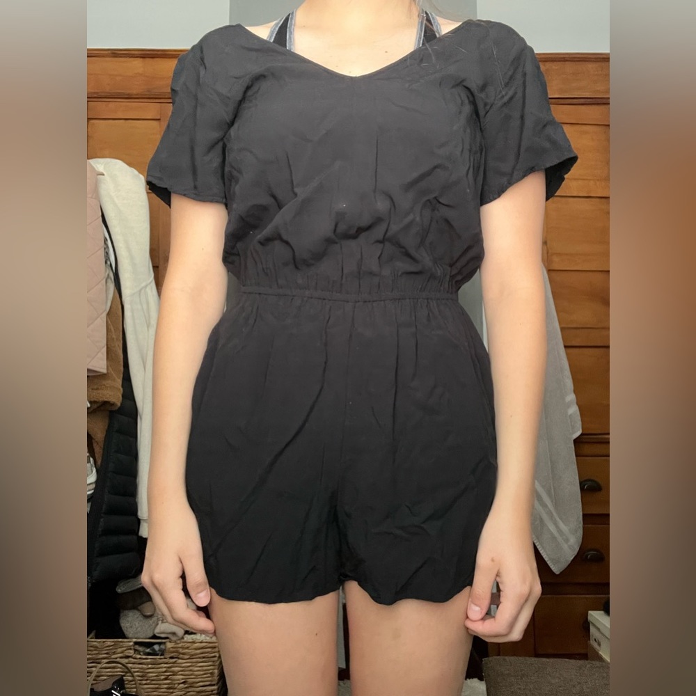 Small Black Romper Old Navy